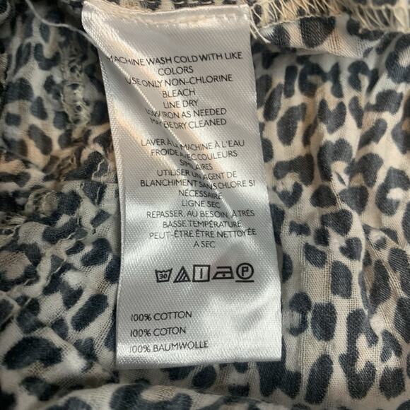 Pilcro Anthropologie‎ Shirt Womens XXS The Sidney Batwing blouse Cinched Waist - Picture 7 of 10